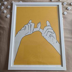 Medium decorative picture frame